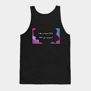 ScissorsTEEN Superhero Tank Top